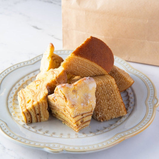 【ソフト&ハード】有機玄米粉切り落としクーヘン (約200g)