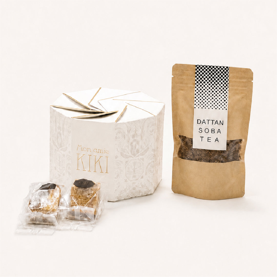 送料無料〉選べるグルテンフリーバウム＋韃靼そば茶セット – Mon amie KIKI