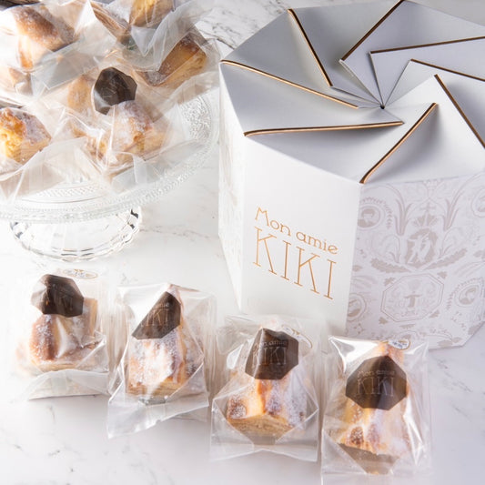 【ハード】有機玄米粉バウムクーヘン(+更科蕎麦粉+発酵バター)個包装 12個