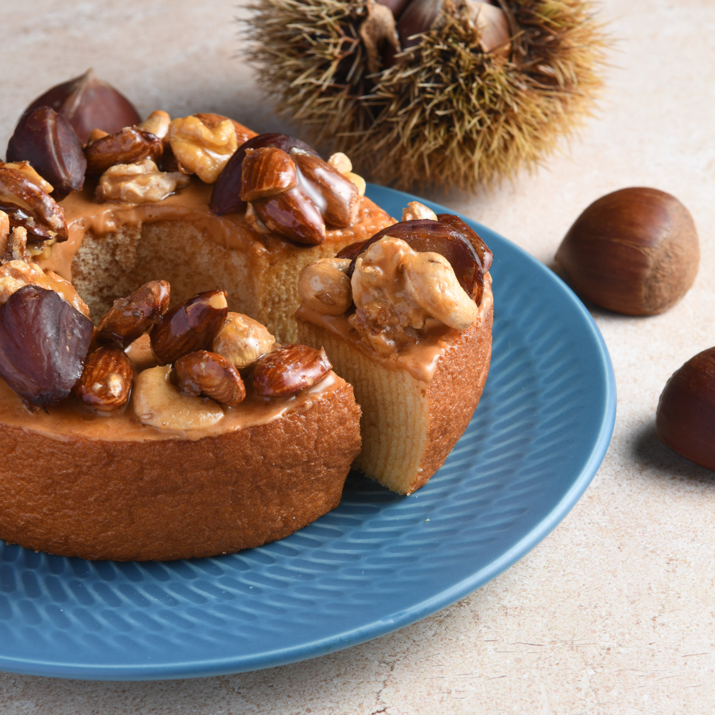 〈10/31~ 順次発送〉【秋限定】栗とナッツのグルテンフリーバウム