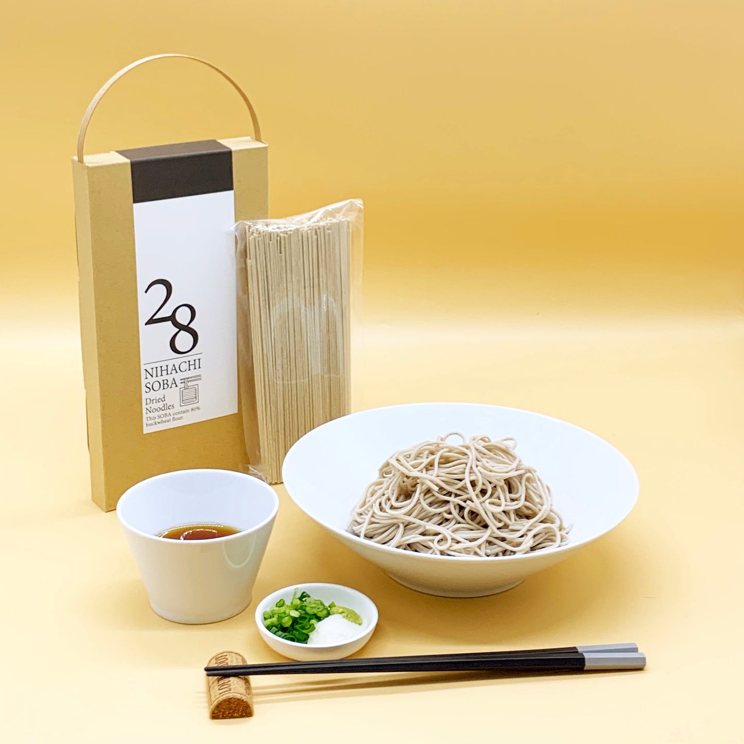 〈送料無料〉選べるグルテンフリーバウム＋二八蕎麦＋韃靼そば茶セット
